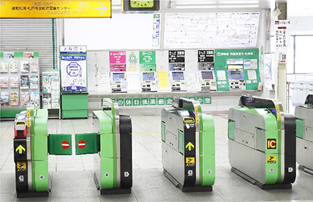 北松戸駅東口からの道順①