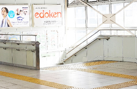 北松戸駅東口からの道順②