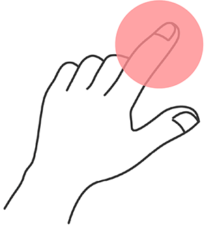 手指の怪我・突き指